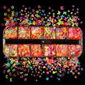 Flocons paillettes mixtes pour résine 12 grilles – Couleur Style 14