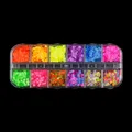 Flocons paillettes mixtes pour résine 12 grilles – Couleur Style 17