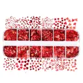 Flocons paillettes mixtes pour résine 12 grilles – Couleur Style 22
