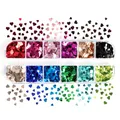 Flocons paillettes mixtes pour résine 12 grilles – Couleur Style 23