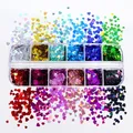 Flocons paillettes mixtes pour résine 12 grilles – Couleur Style 24