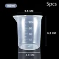 Gobelets mélange 100-150 ml pour résine époxy – Couleur Rouge (A5)
