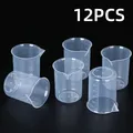 Gobelets mélange plastique 100 ml pour résine époxy – Couleur 100ML-12pcs