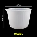 Gobelets mesure silicone 30 à 1000 ml pour résine bijoux – Couleur 1000ML