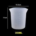 Gobelets mesure silicone 30 à 1000 ml pour résine bijoux – Couleur 350ML