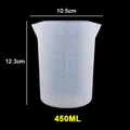 Gobelets mesure silicone 30 à 1000 ml pour résine bijoux – Couleur 450ML