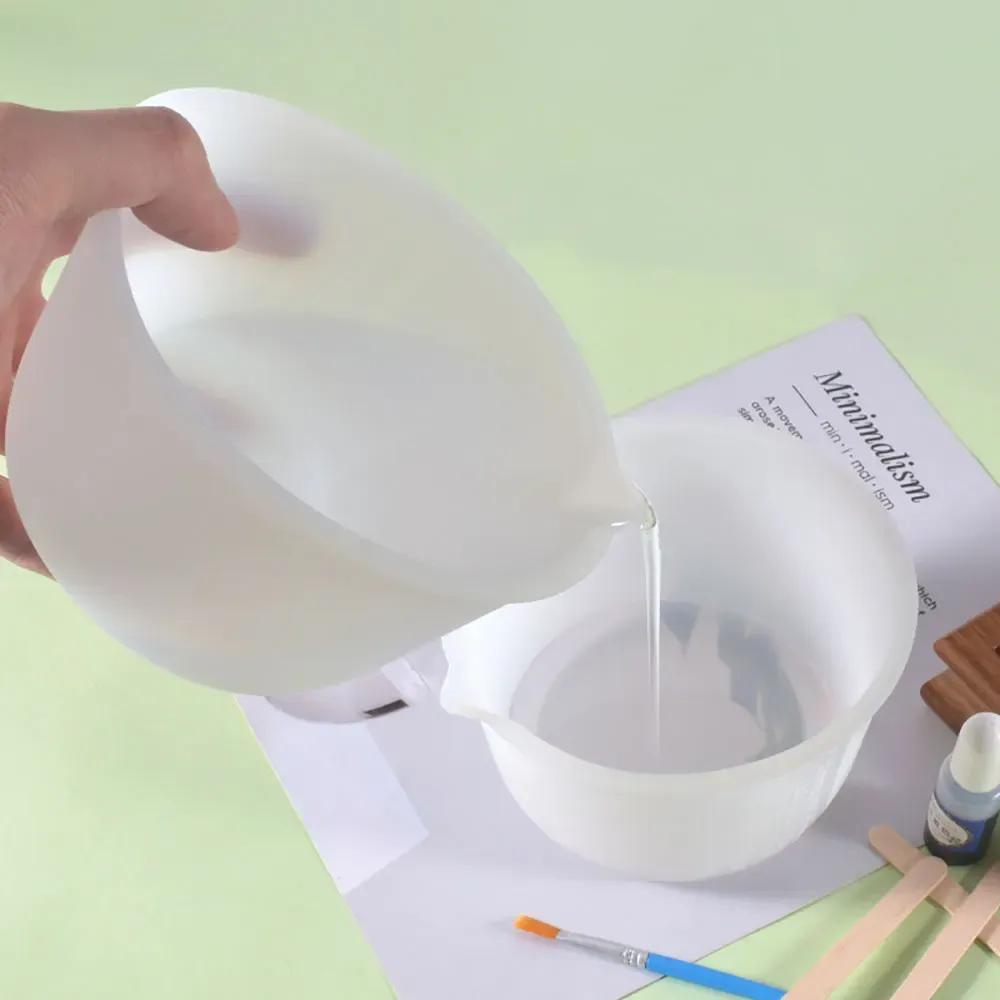 Gobelets mesure silicone 30 à 1000 ml pour résine bijoux