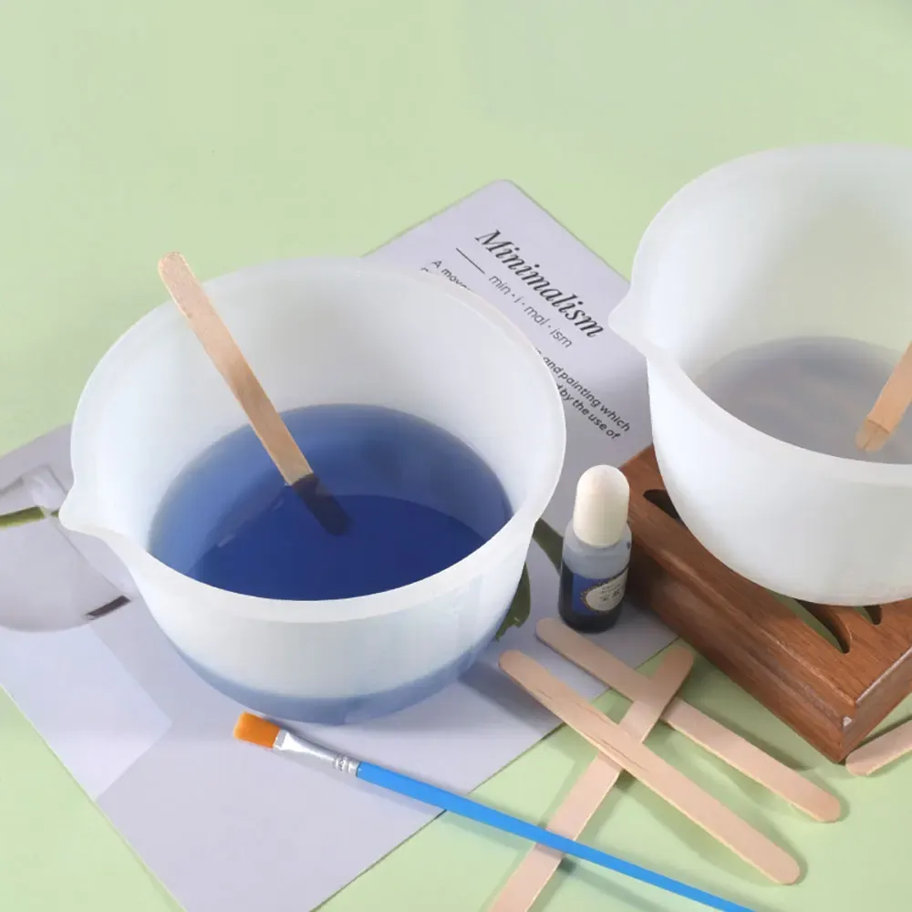 Gobelets mesure silicone 30 à 1000 ml pour résine bijoux