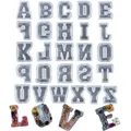 Grand moule silicone lettres alphabet pour décoration maison – 4