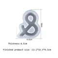 Grand moule silicone lettres alphabet pour décoration maison – Couleur VIOLETTE (1)
