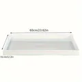 Grand moule silicone rectangulaire pour table rivière résine – Couleur 1 moule
