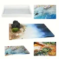 Grand moule silicone rectangulaire pour table rivière résine – 5