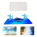 Grand moule silicone rectangulaire pour table rivière résine – 6