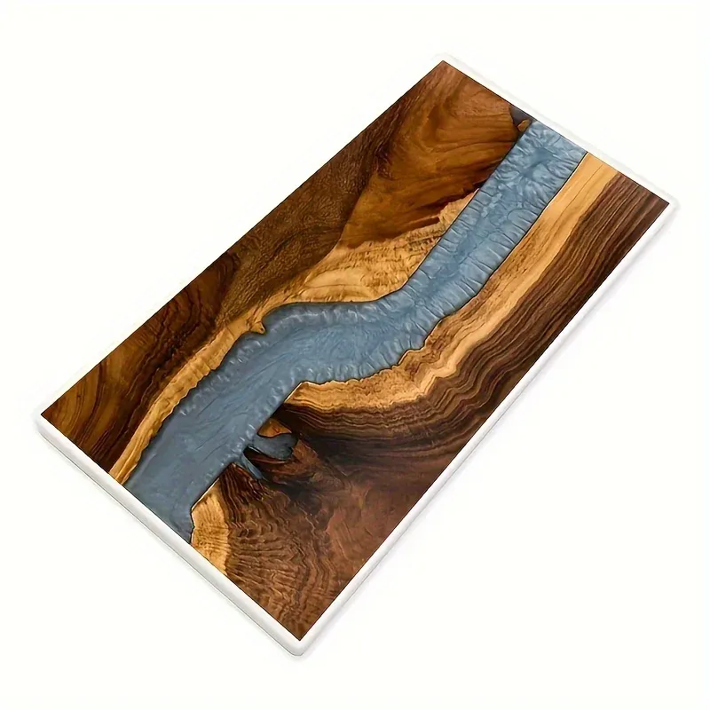 Grand moule silicone rectangulaire pour table rivière résine