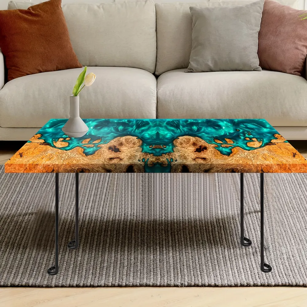 Grand moule silicone rectangulaire pour table rivière résine