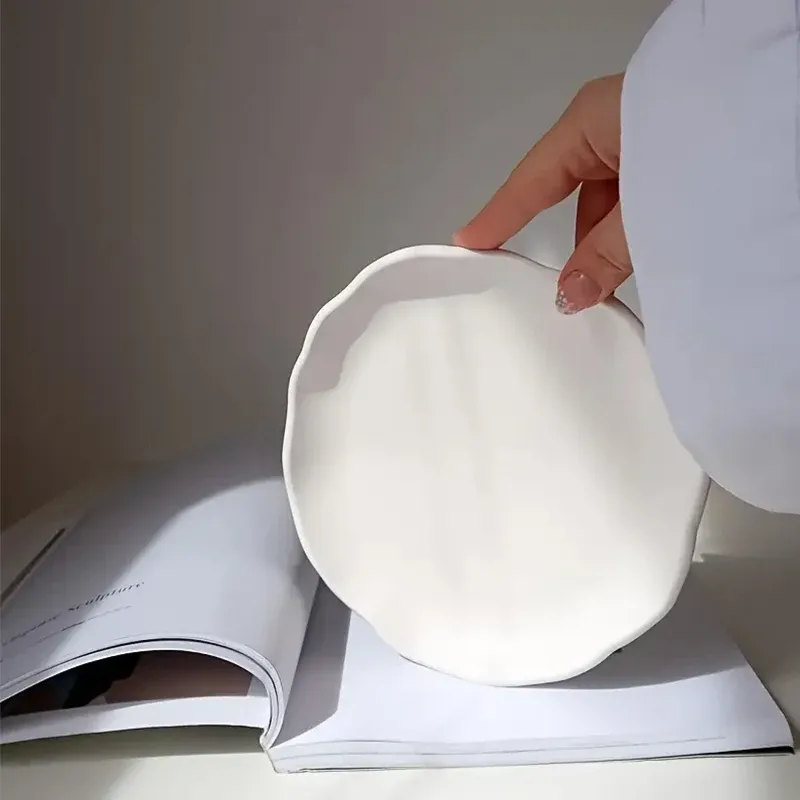 Grand moule silicone rond pour plateau bijoux