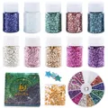 Granulés métal coloré pour remplissage résine et bijoux – 1