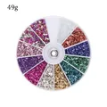 Granulés métal coloré pour remplissage résine et bijoux – Couleur 12grid set1