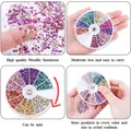 Granulés métal coloré pour remplissage résine et bijoux – 5