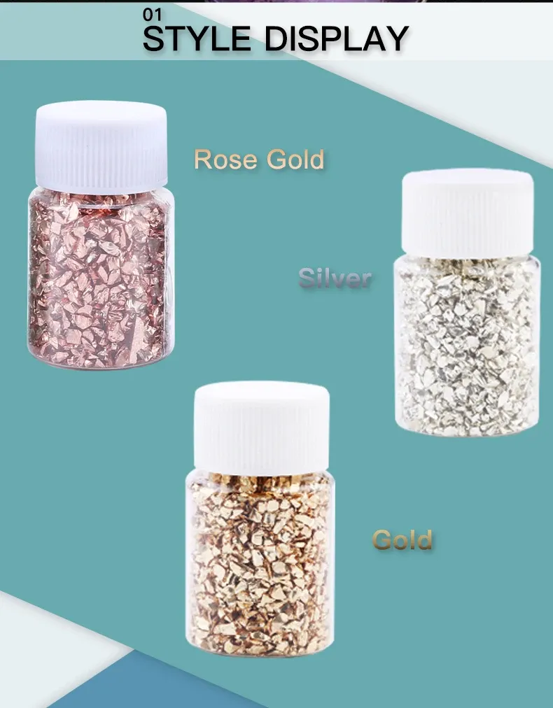 Granulés métal coloré pour remplissage résine et bijoux