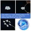 Kit 10 g argile blanche effet nuage pour résine et porte-clés – 3