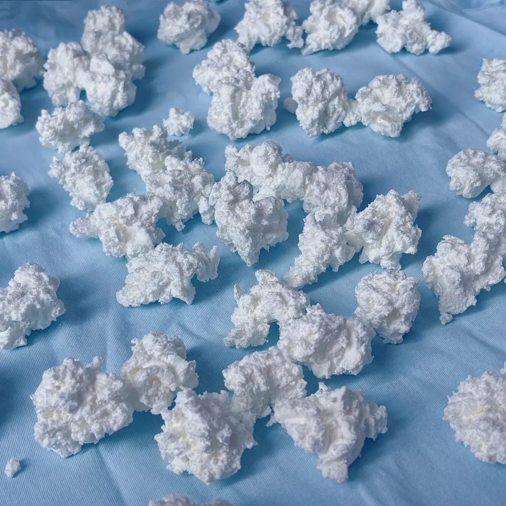 Kit 10 g argile blanche effet nuage pour résine et porte-clés