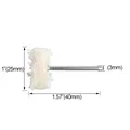 Kit 10 roues polissage coton abrasif pour résine – 2