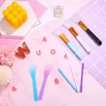Kit 12 tiges mélange résine silicone et cuillères – 6