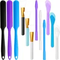 Kit 12 tiges mélange résine silicone et cuillères – Couleur MULTI