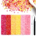 Kit 24 grilles strass résine pour nail art – Couleur 24grid mixcolorC set