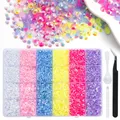 Kit 24 grilles strass résine pour nail art – Couleur 24grid mixcolorJ set