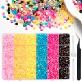 Kit 24 grilles strass résine pour nail art – Couleur 24grid mixcolorM set