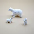Kit 3 miniatures ours polaire résine – 2