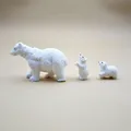 Kit 3 miniatures ours polaire résine – 3