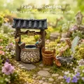 Kit 3 puits miniatures vintage jardin – 1