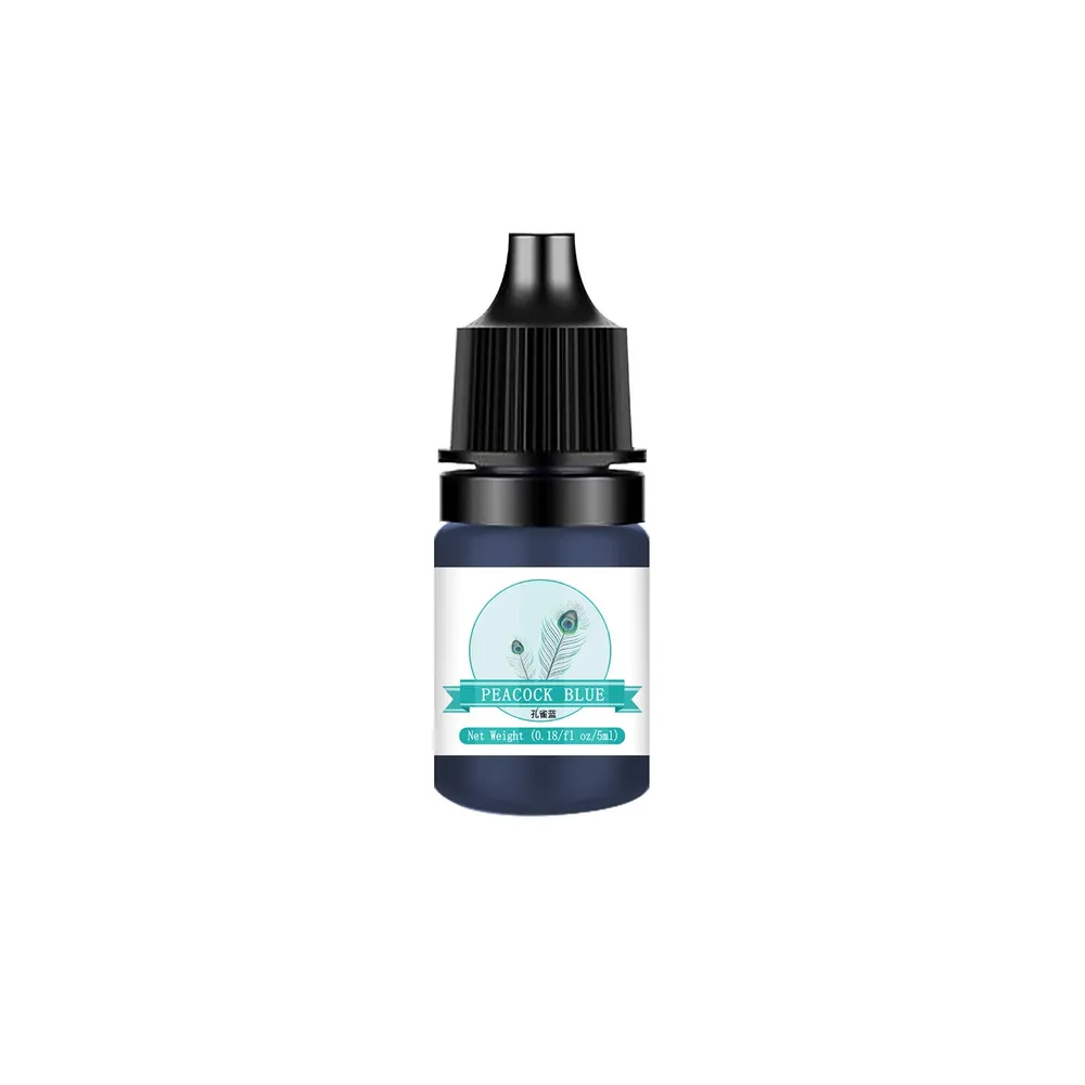Kit 30 pigments résine époxy 5 ml pour bijoux et artisanat