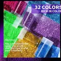 Kit 32 pots paillettes extra fines pour résine – 2
