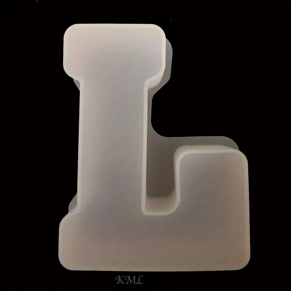 Kit 36 moules lettres et chiffres pour résine