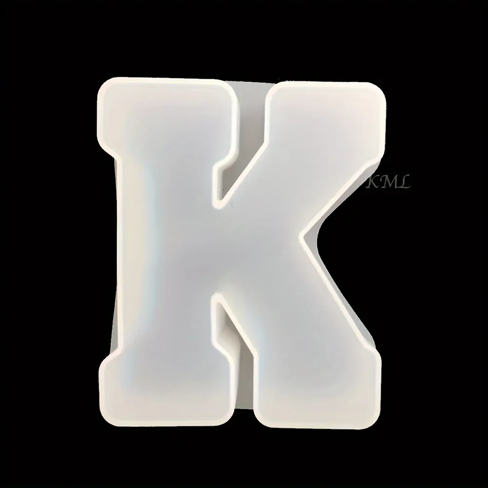 Kit 36 moules lettres et chiffres pour résine