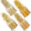 Kit 4 pièces paillettes fines 1 mm pour résine et bijoux – Couleur A10