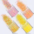 Kit 4 pièces paillettes fines 1 mm pour résine et bijoux – Couleur A11
