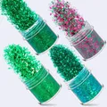 Kit 4 pièces paillettes fines 1 mm pour résine et bijoux – Couleur A13