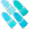 Kit 4 pièces paillettes fines 1 mm pour résine et bijoux – Couleur A15