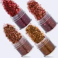 Kit 4 pièces paillettes fines 1 mm pour résine et bijoux – Couleur Violet (A9)