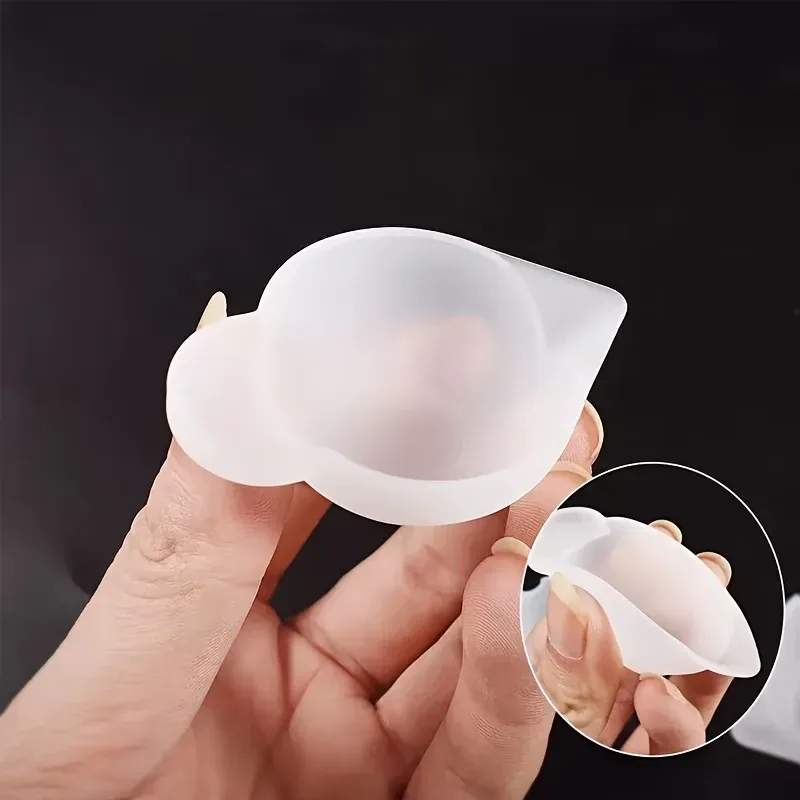 Kit 5 tasses mélange résine silicone empilables