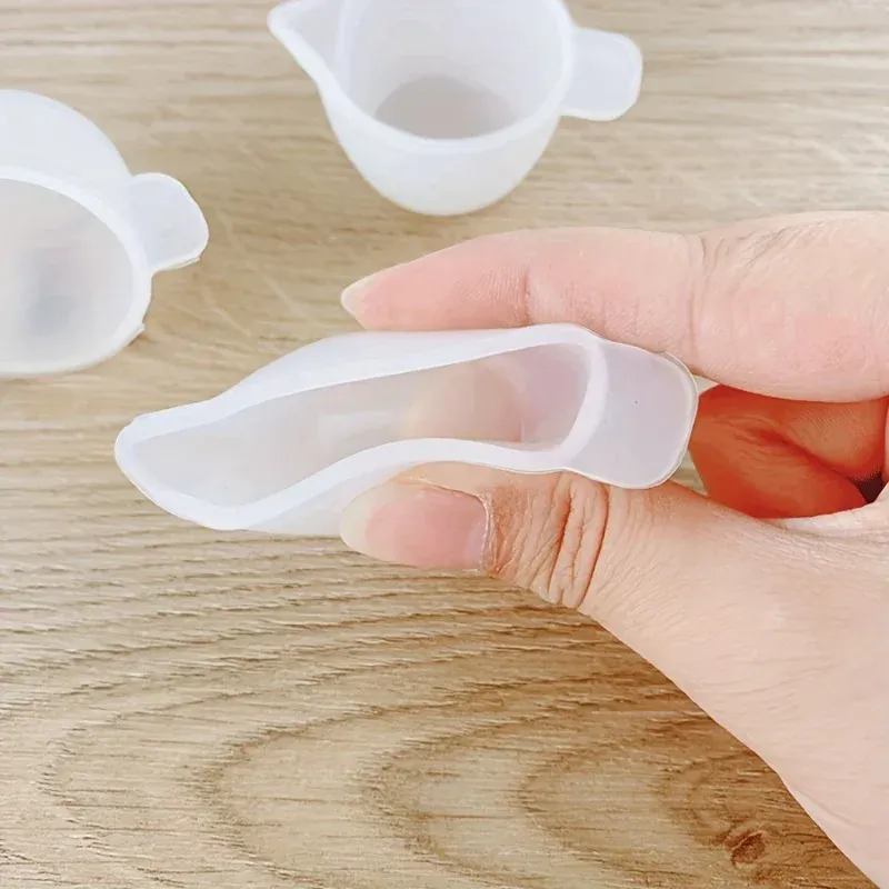 Kit 5 tasses mélange résine silicone empilables