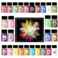 Kit 6 à 30 pigments poudre mica nacrée pour résine – Couleur 1489583-30 colors