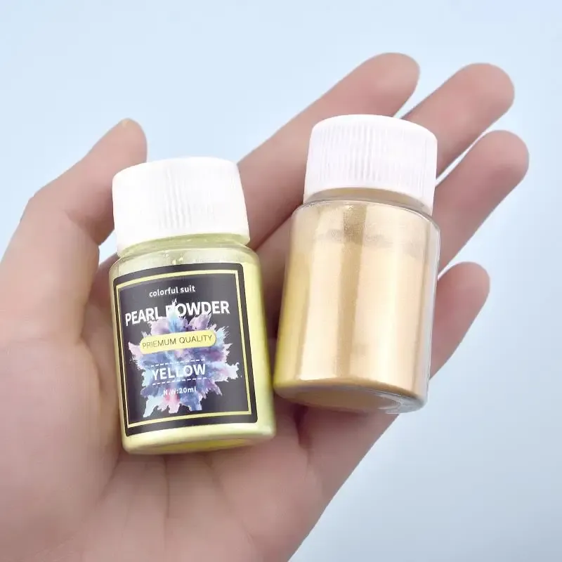 Kit 6 à 30 pigments poudre mica pour résine époxy