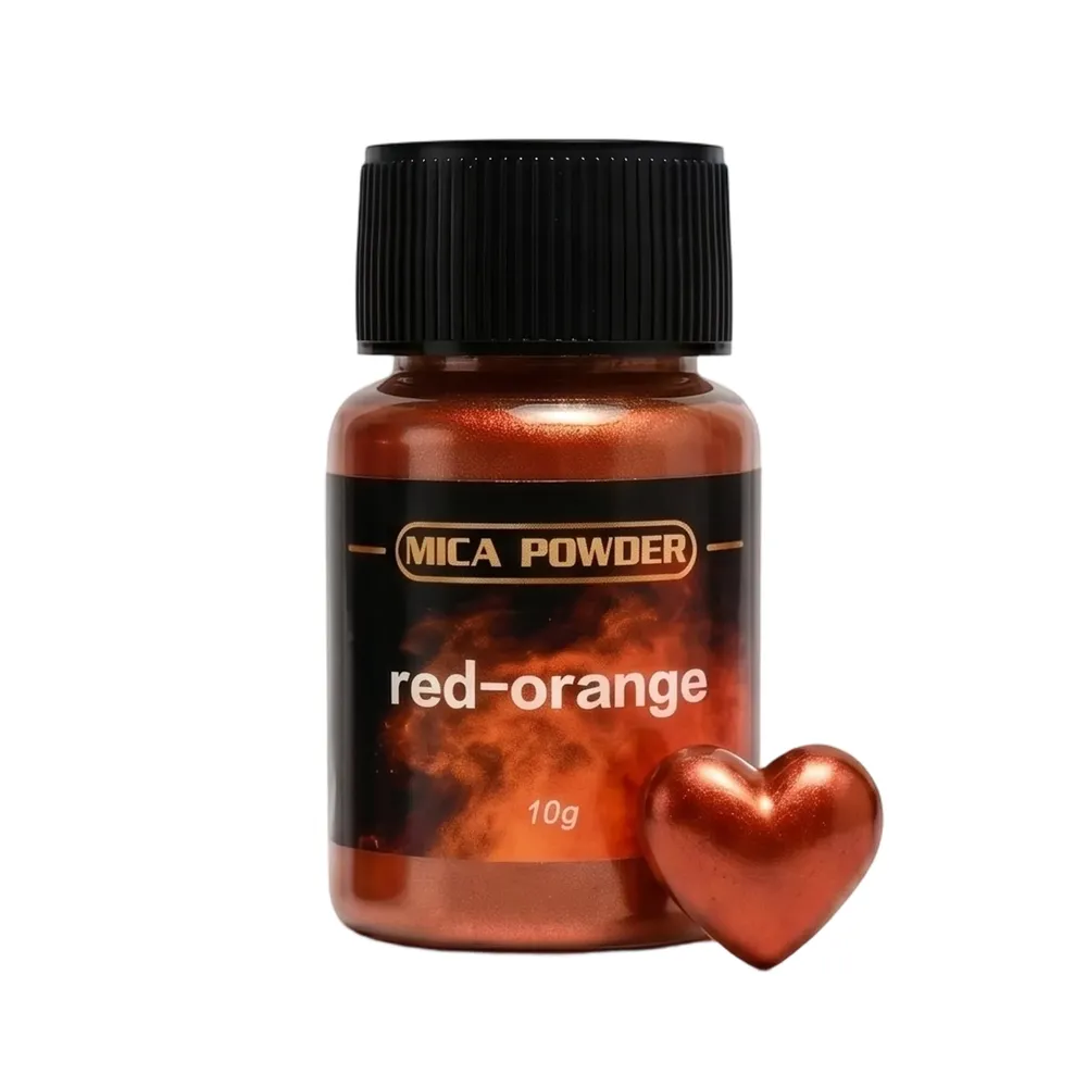 Kit 6 couleurs pigments poudre mica nacrée pour résine