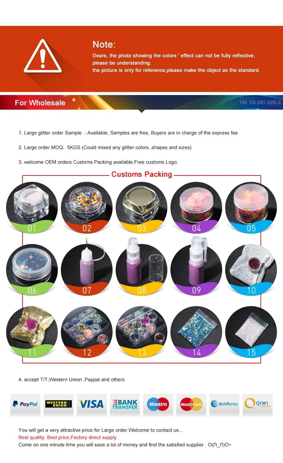 Kit 722 pièces paillettes pour résine et nail art